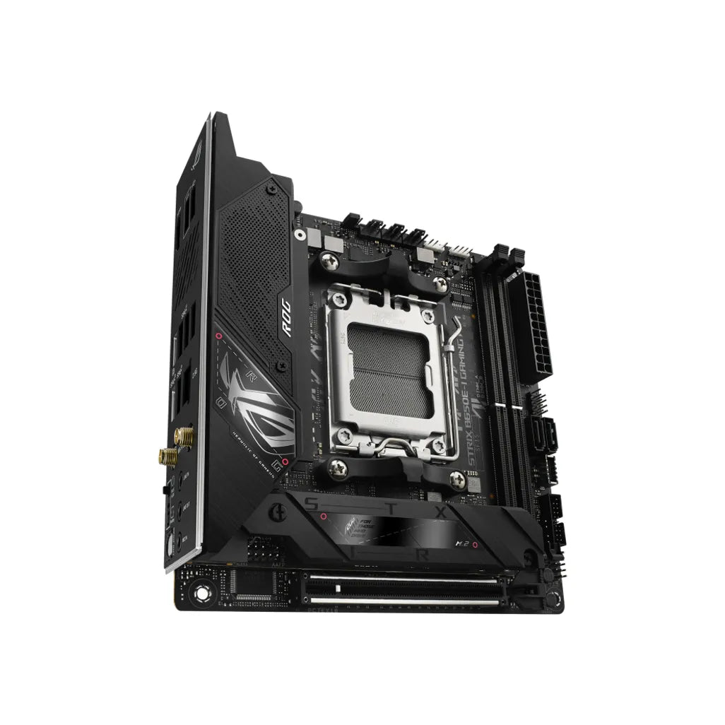 ASUS ROG STRIX B650E-I GAMING WIFI, AMD, Socket AM5, AMD Ryzen™ 7, Socket AM5, DDR5-SDRAM, 64 GB