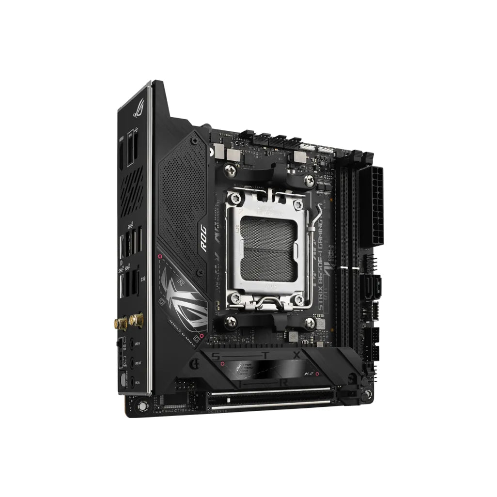 ASUS ROG STRIX B650E-I GAMING WIFI, AMD, Socket AM5, AMD Ryzen™ 7, Socket AM5, DDR5-SDRAM, 64 GB
