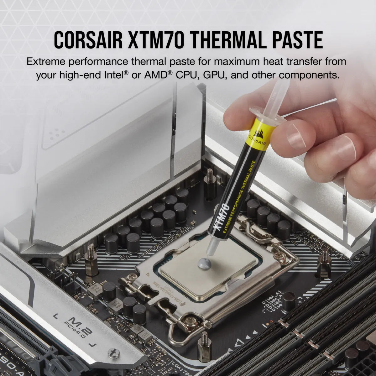 Corsair XTM70 Extreme Performance Thermal Paste Kit; 3g - image 3