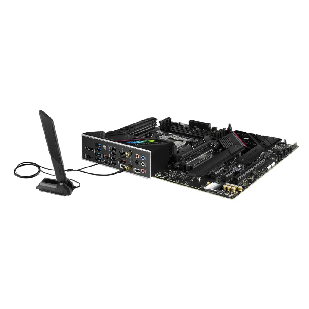 ASUS ROG STRIX B650E-F GAMING WIFI, AMD, Socket AM5, AMD Ryzen™ 7, Socket AM5, DDR5-SDRAM, 128 GB