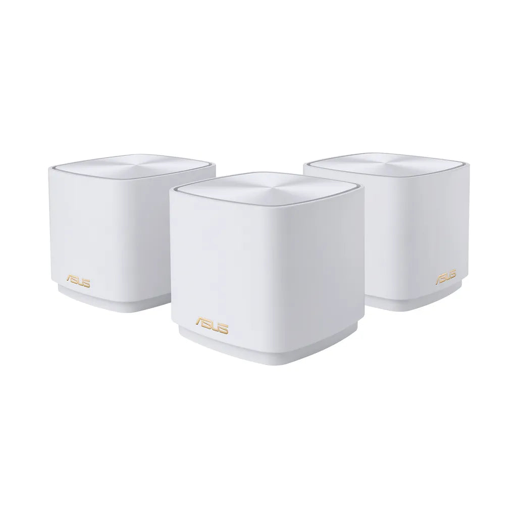 ASUS ZenWiFi XD5 (W-3-PK), White, Internal, Mesh router, Power, 646.5 m², Dual-band (2.4 GHz / 5 GHz)