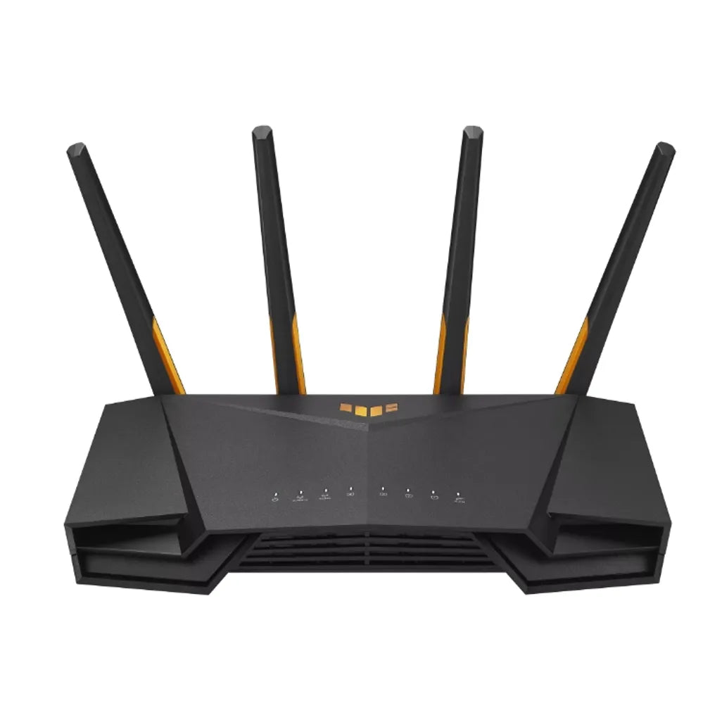 ASUS TUF-AX4200, Wi-Fi 6 (802.11ax), Dual-band (2.4 GHz / 5 GHz), Ethernet LAN, Black, Tabletop router