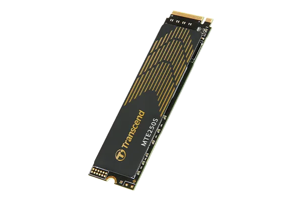 TRANSCEND 4TB MTE250S PCI-E  GEN 4X4 M.2 NVMe 2280 SSD 3D TLC -7500 MB/s Read 6700 MB/s Write- with Heat Spreader - 3120 TBW - image 6