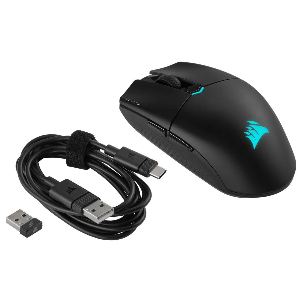 Corsair KATAR ELITE Wireless Ultra-Light Gaming Mouse; 26000 DPI; Black. - image 7