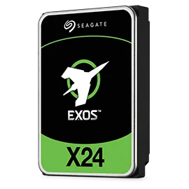 Seagate Exos X24 ST16000NM002H 16TB HDD; 3.5''; 6GB/s SATA SED Model Fast Format 4Kn/512e; RPM 7200; 5 Year Limited Warranty
