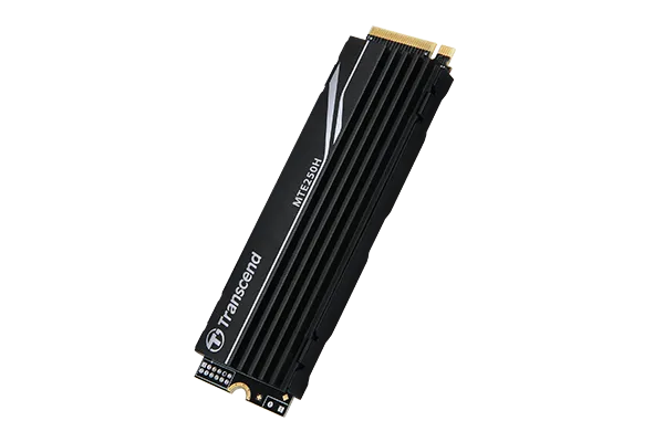 TRANSCEND 4TB MTE250H PCI-E  GEN 4X4 M.2 NVMe 2280 SSD 3D TLC -7200 MB/s Read 6200 MB/s Write -with Heat Sink - 3120TBW - image 4
