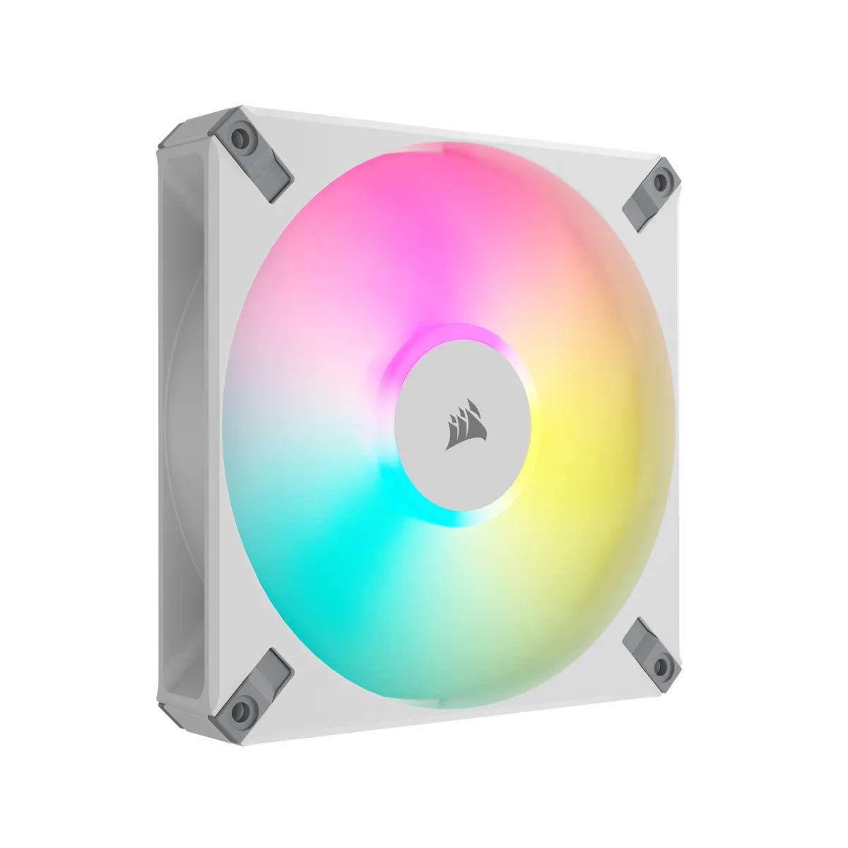 Corsair AF ELITE Series; AF140 RGB ELITE WHITE; 140mm Fluid Dynamic RGB Fan with AirGuide; Single Pack - image 3