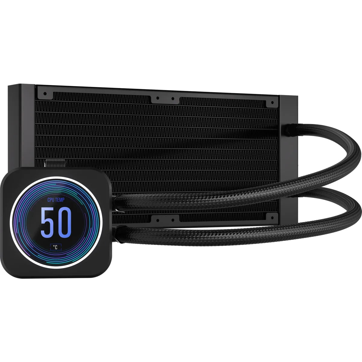 Corsair iCUE H100i ELITE LCD XT 240mm Liquid CPU Cooler AMD: AM5; AM3/4; sTRX4; sTR5 | Intel LGA: 1700/1851; 115X; 1200; 2011 - image 11