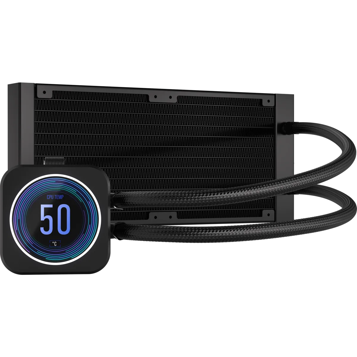 Corsair iCUE H100i ELITE LCD XT 240mm Liquid CPU Cooler AMD: AM5; AM3/4; sTRX4; sTR5 | Intel LGA: 1700/1851; 115X; 1200; 2011 - image 12