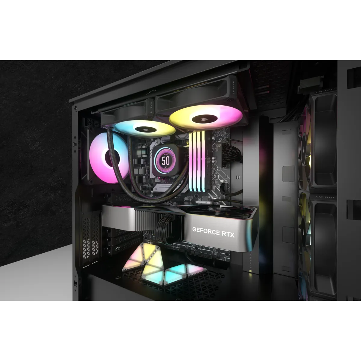 Corsair iCUE H100i ELITE LCD XT 240mm Liquid CPU Cooler AMD: AM5; AM3/4; sTRX4; sTR5 | Intel LGA: 1700/1851; 115X; 1200; 2011 - image 20