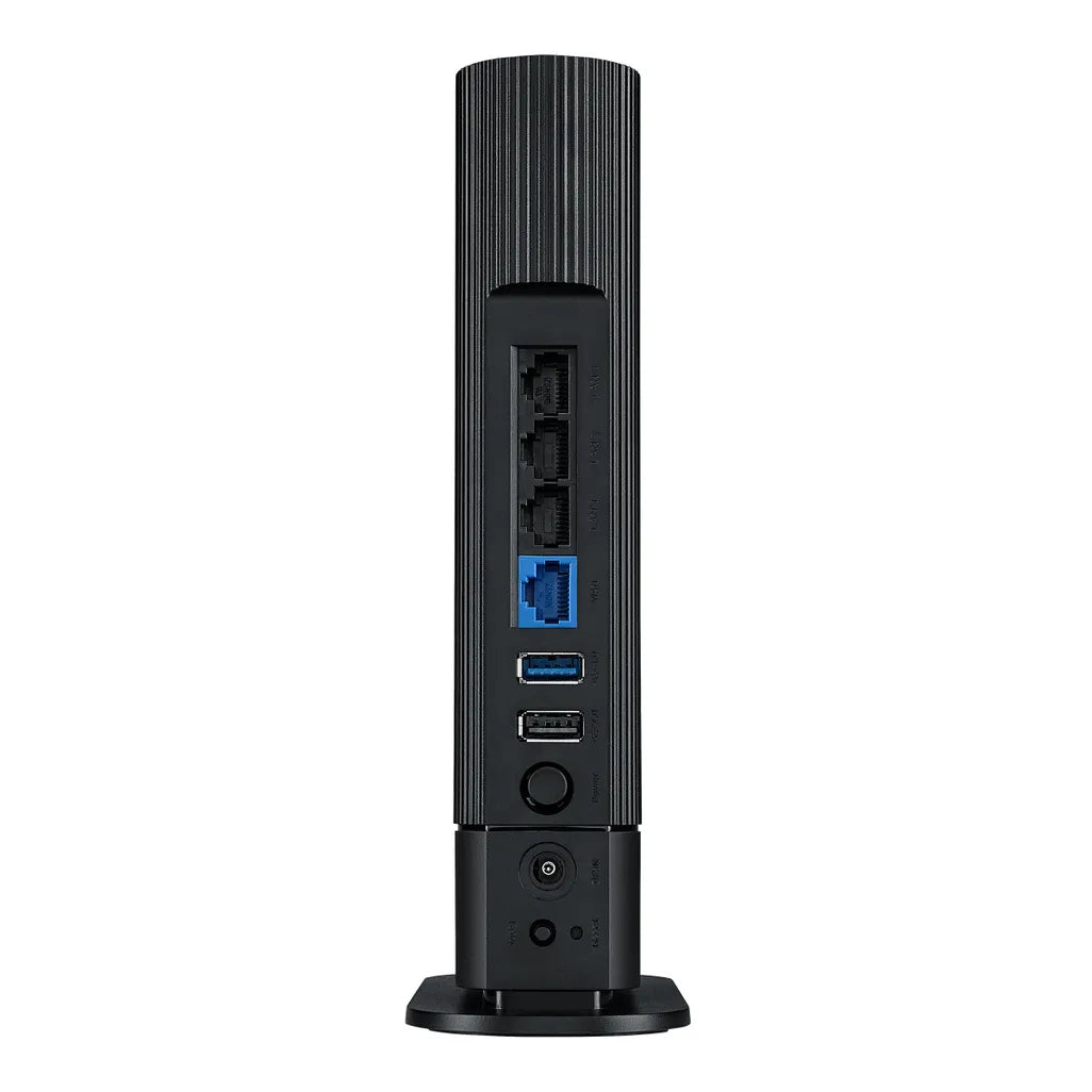 ASUS RT-AX59U, Wi-Fi 6E (802.11ax), Dual-band (2.4 GHz / 5 GHz), Ethernet LAN, Black, Tabletop router