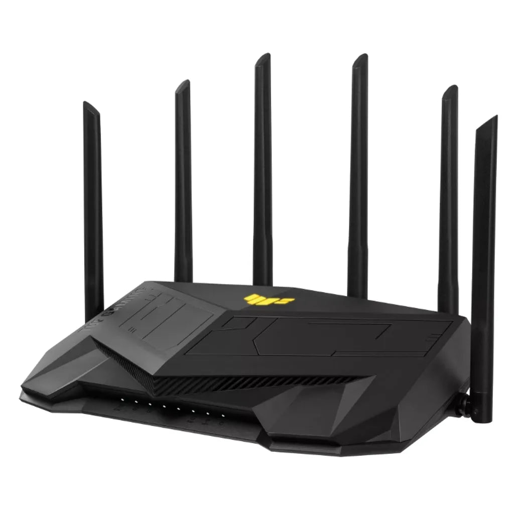 ASUS TUF Gaming AX6000 (TUF-AX6000), Wi-Fi 6 (802.11ax), Dual-band (2.4 GHz / 5 GHz), Ethernet LAN, Black, Tabletop router