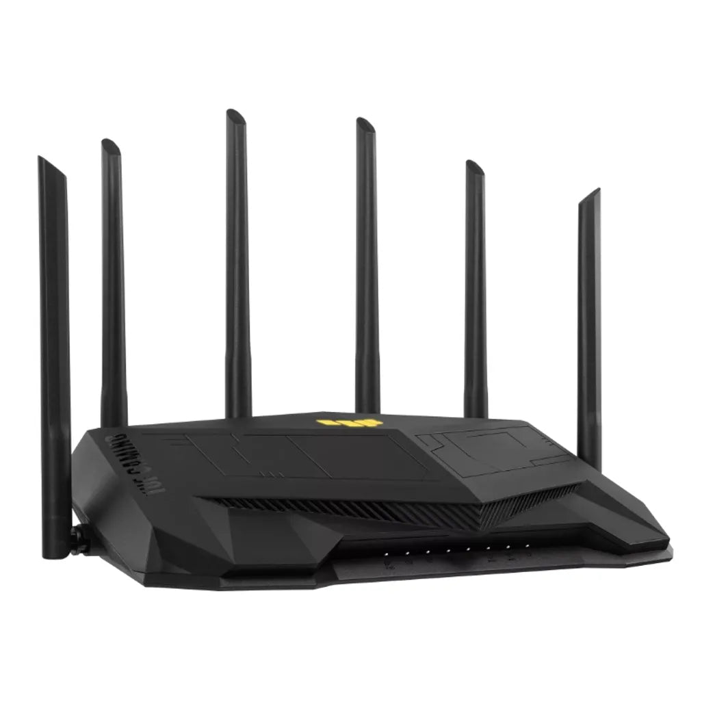 ASUS TUF Gaming AX6000 (TUF-AX6000), Wi-Fi 6 (802.11ax), Dual-band (2.4 GHz / 5 GHz), Ethernet LAN, Black, Tabletop router