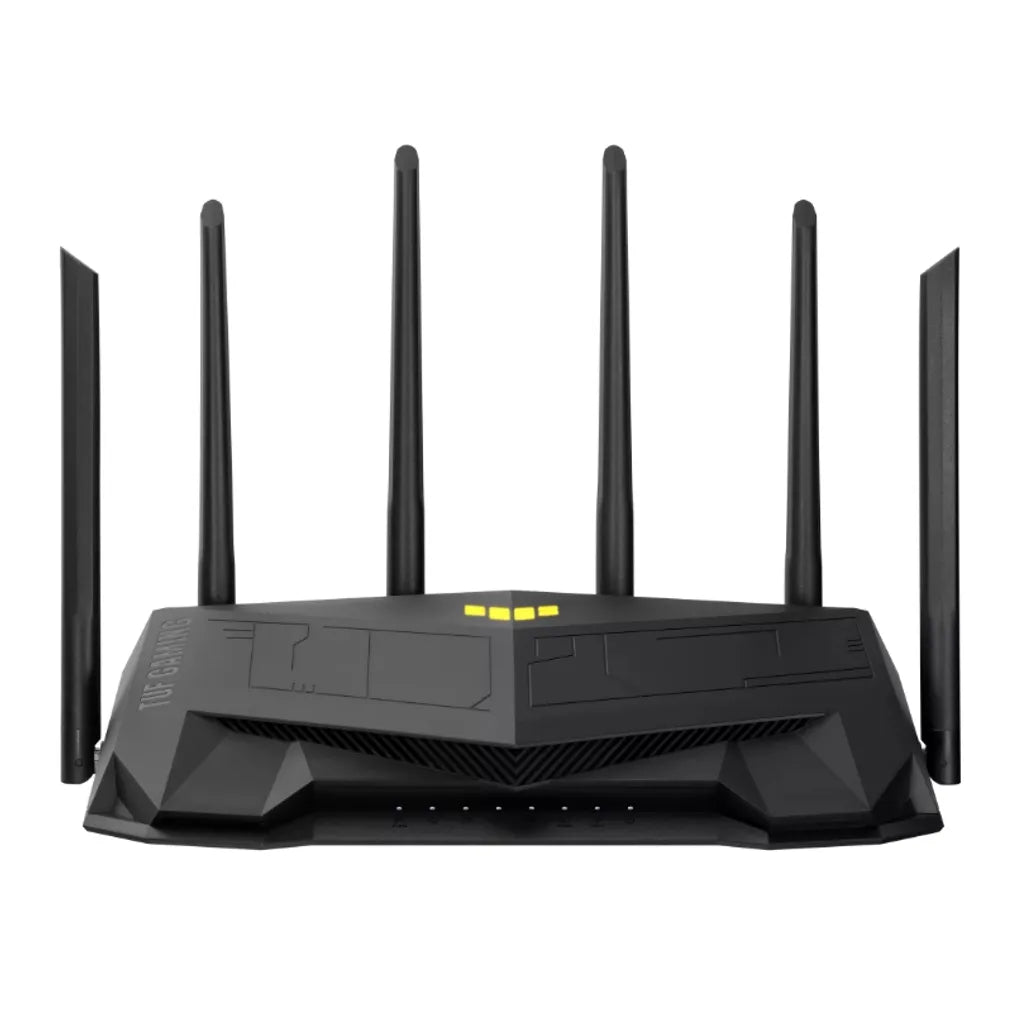 ASUS TUF Gaming AX6000 (TUF-AX6000), Wi-Fi 6 (802.11ax), Dual-band (2.4 GHz / 5 GHz), Ethernet LAN, Black, Tabletop router
