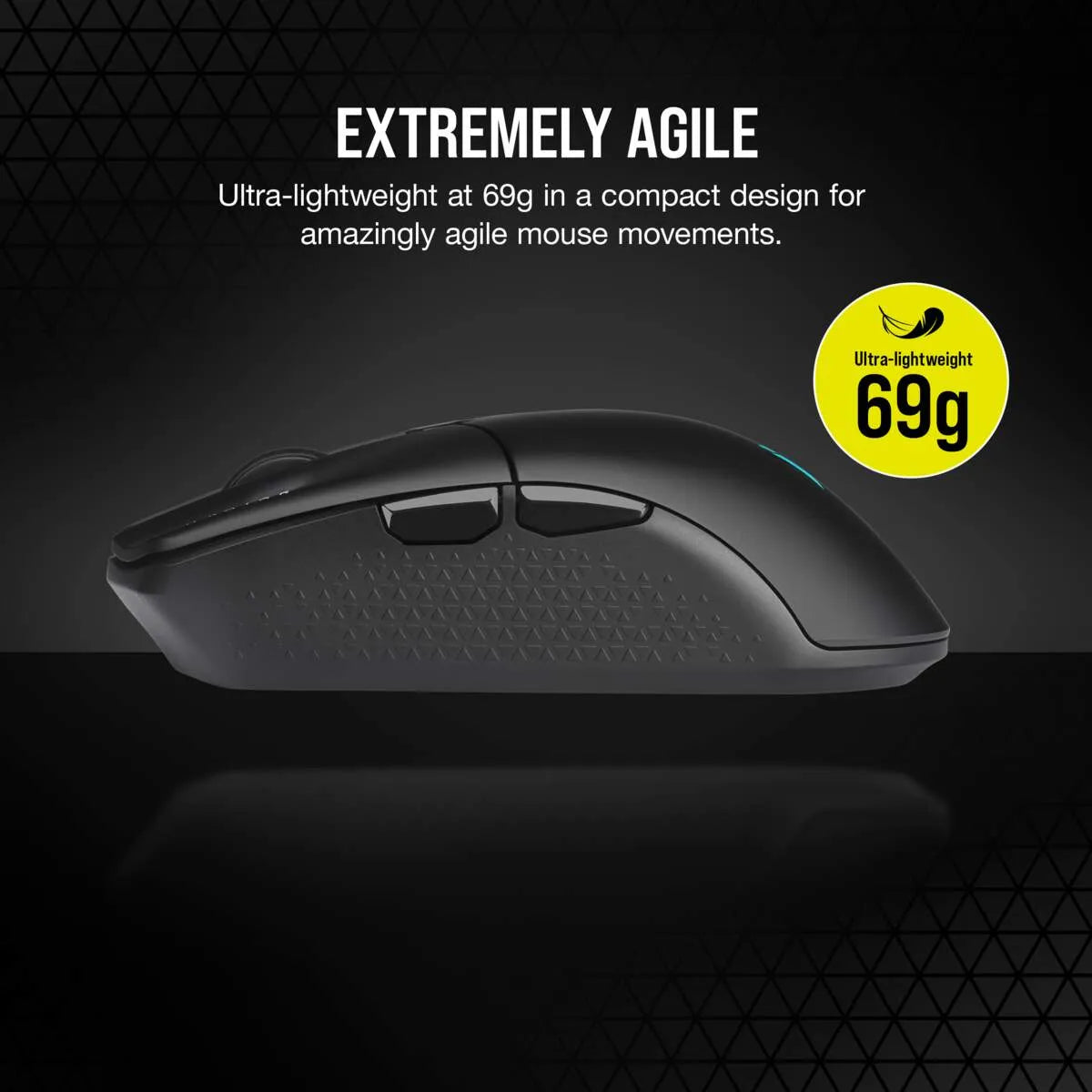 Corsair KATAR ELITE Wireless Ultra-Light Gaming Mouse; 26000 DPI; Black. - image 18