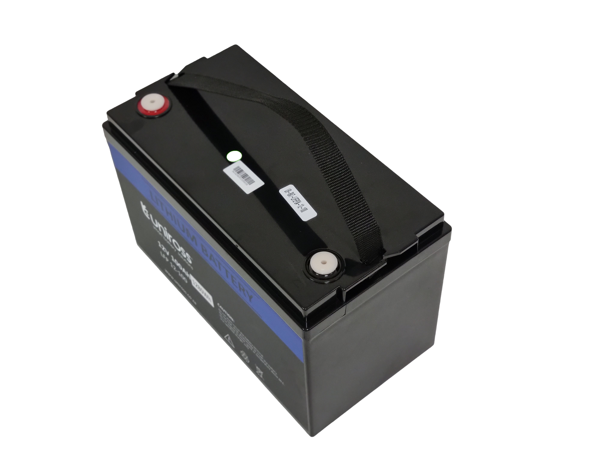 Uniross 12.8V 100Ah (1.28kWh) LiFEPO4 Battery | UR-BAT-LiFePO4-12-100 - image 4