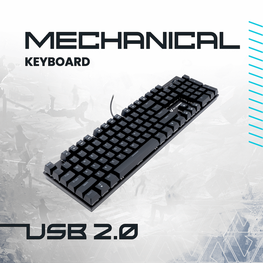 VX Gaming Floki RGB Full Mechanical Keyboard - image 10