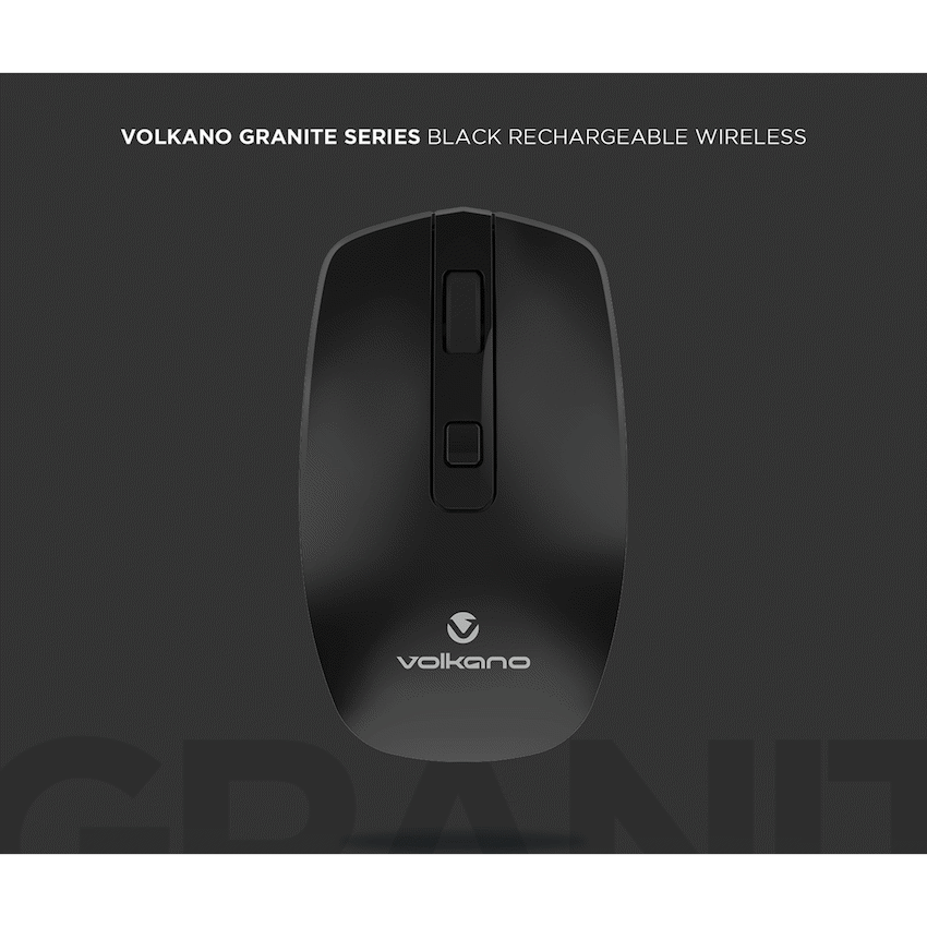 Volkano Granite Series Rechargeable Wireless Mouse - Black - image 10