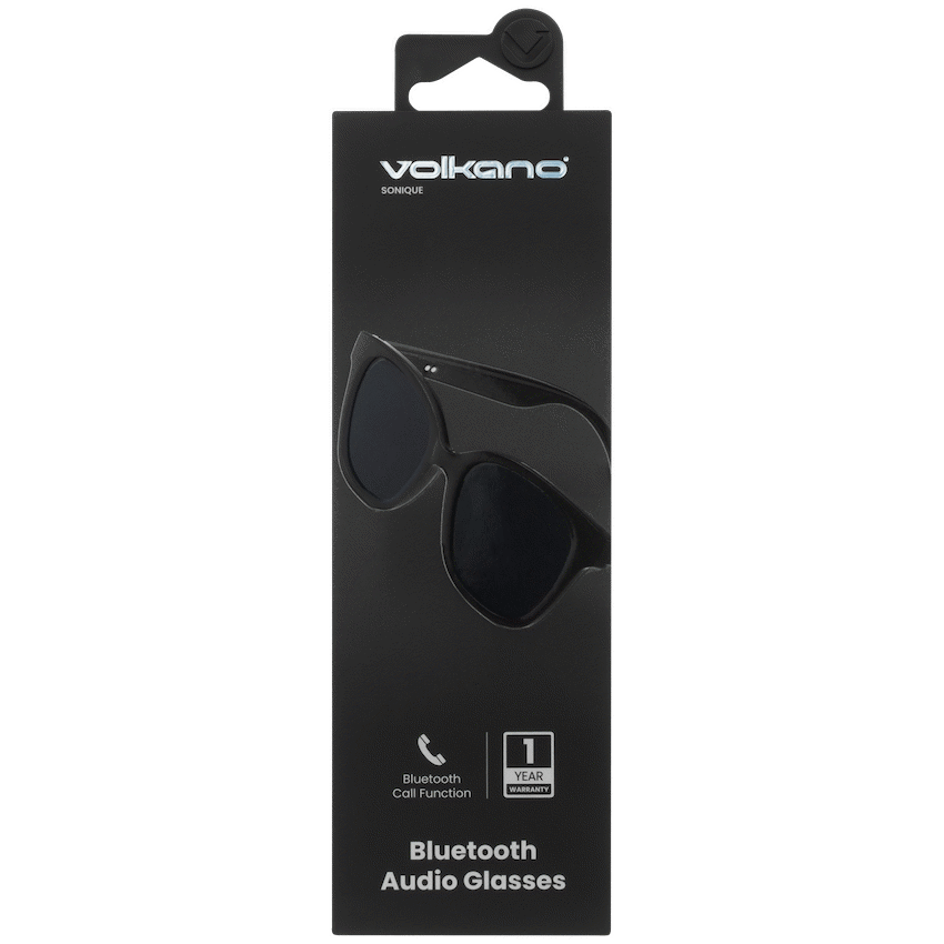 Volkano Sonique Series Bluetooth Audio Glasses - Dark Lenses - image 10
