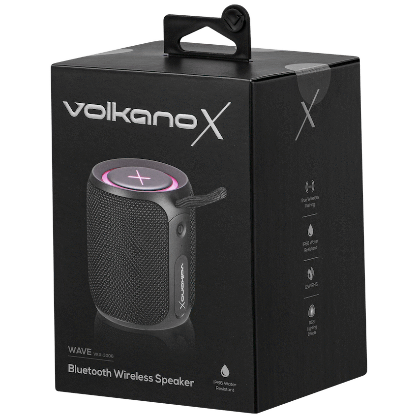 Volkano X Wave IPX66 Bluetooth Speaker - Black - image 10