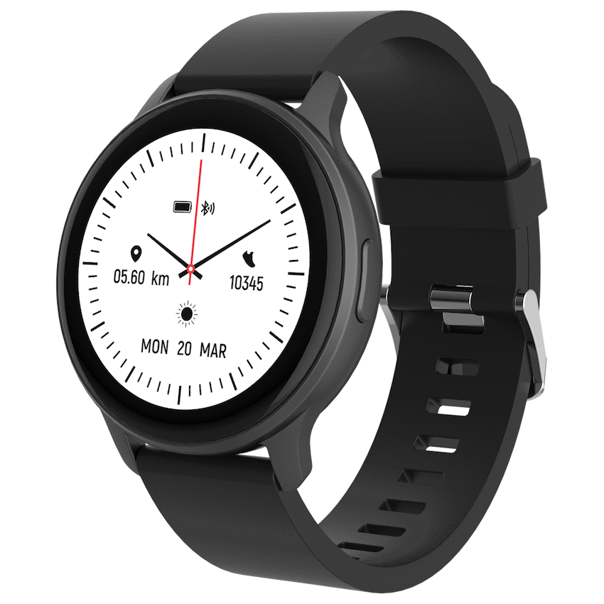 Volkano Active Tech Trend series Watch with heart rate monitor - Black - image 10