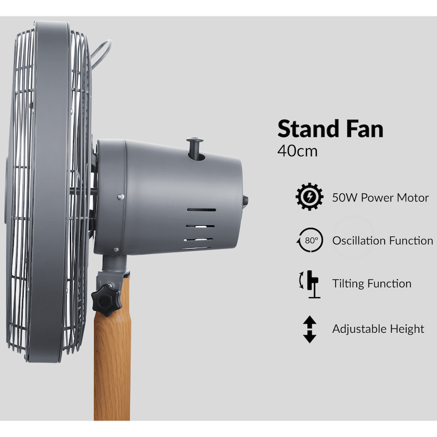 Boden Stark 40cm Stand Fan - image 10