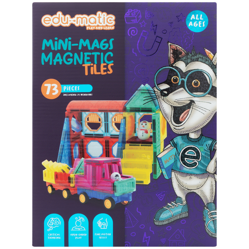 73 Magnetic Tiles, Windows, Stickers and Snowmen - image 10