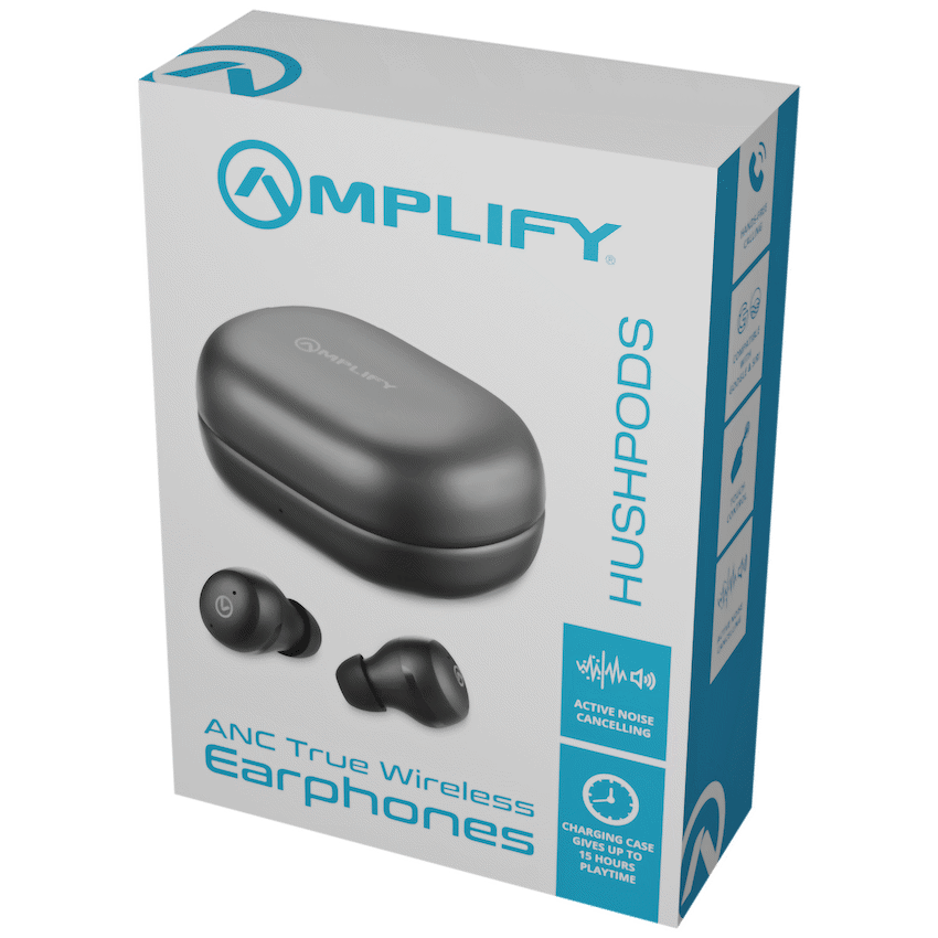 Amplify HushPods - TWS Earphone with ANC - Black - image 10