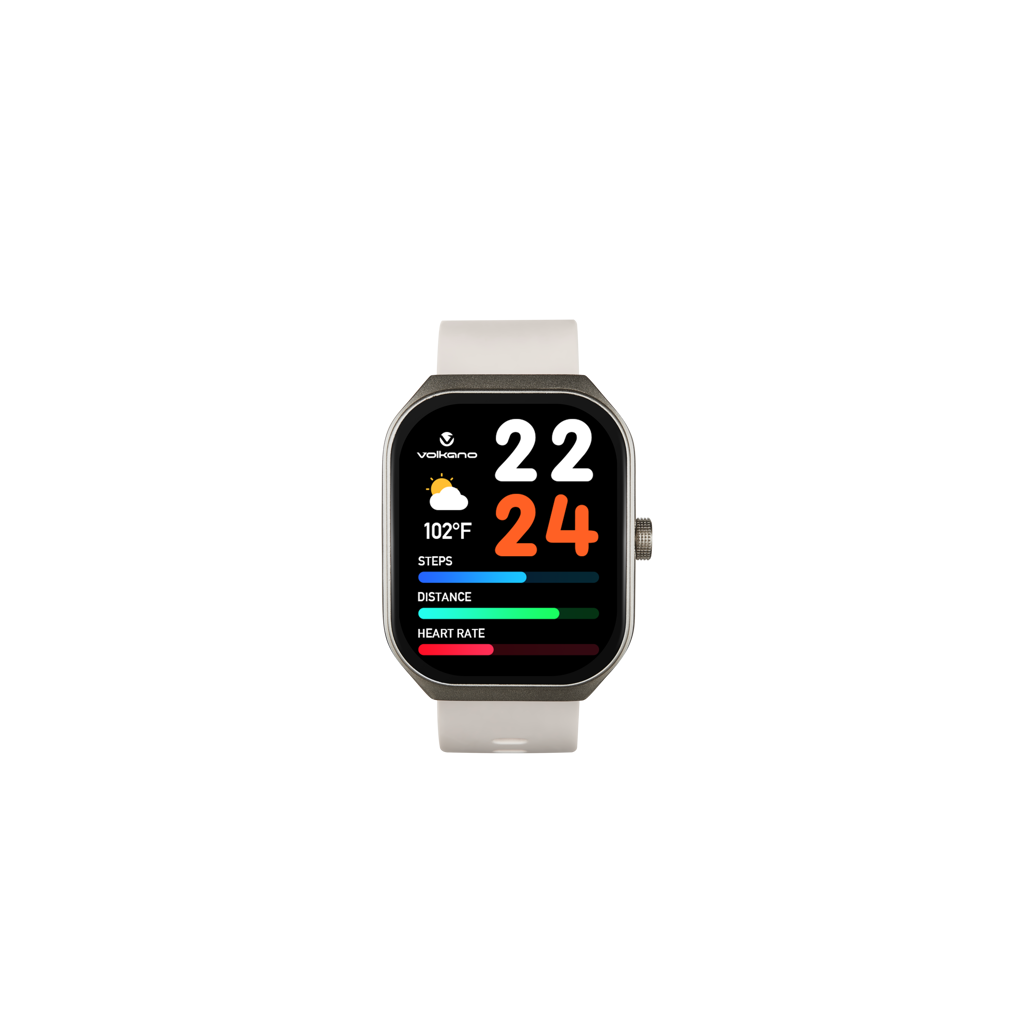 Volkano Spirit Series Smart Watch - Starlight Silver