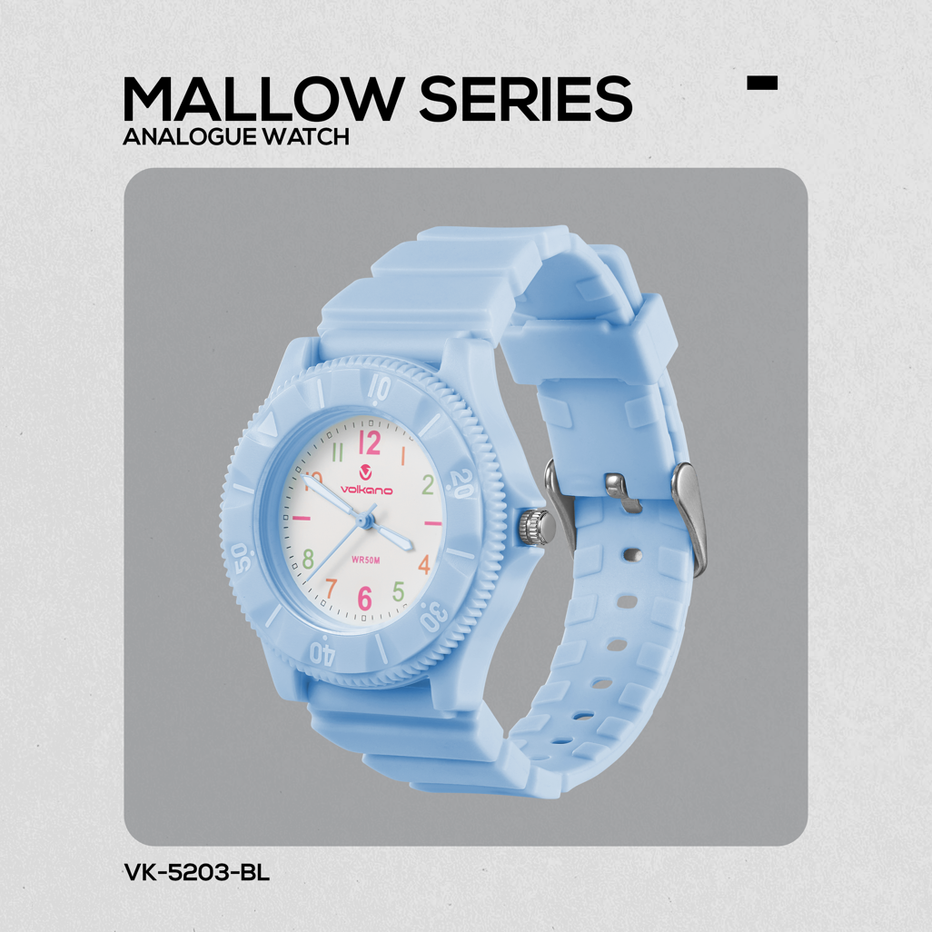 Volkano Mallow Series Kids Analogue Watch - Blue
