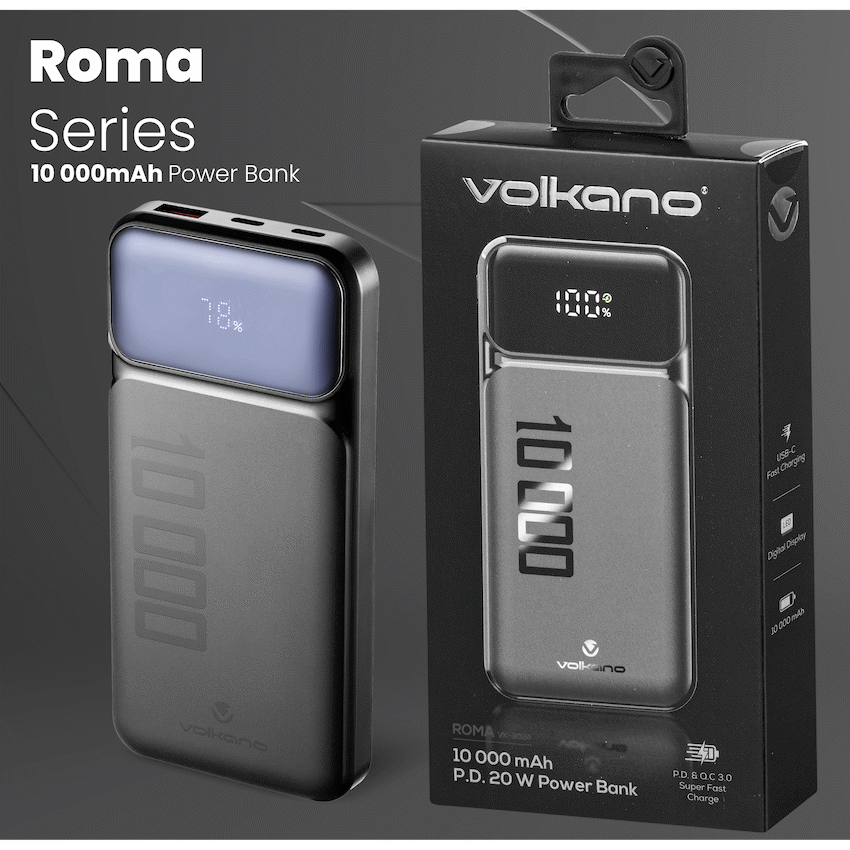 Volkano Roma Series 10000mah P.D. 20W Power Bank - image 10