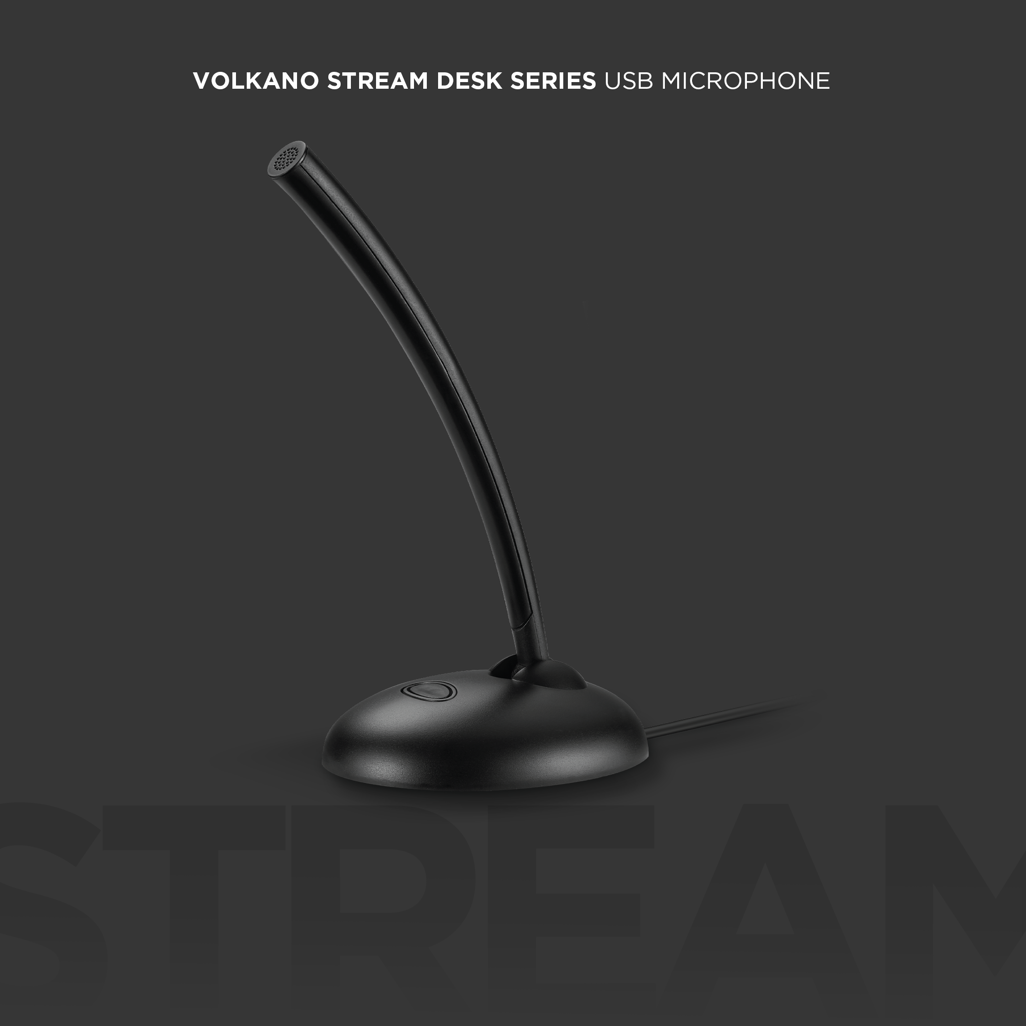 Volkano Stream Desk Series USB Microphone