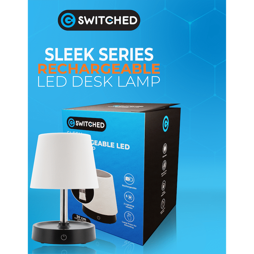 Switched Sleek Series Rechargeable LED Desk Lamp - image 10