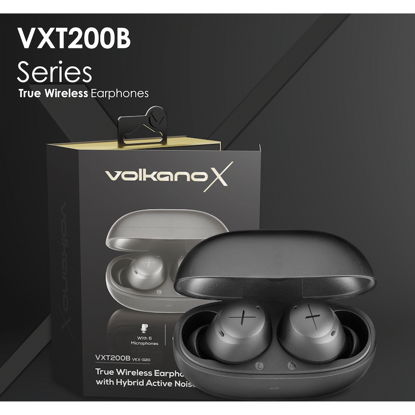 Volkano X VXT200B True Wireless Earphones with Hybrid Active Noise Cancelling - image 10
