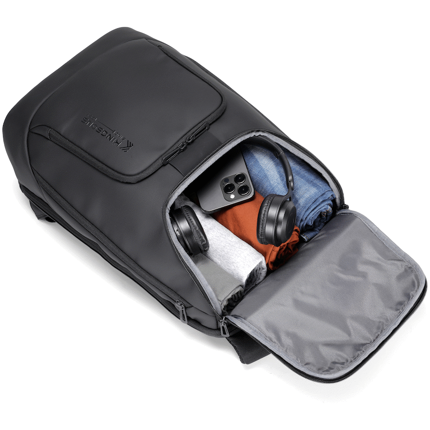 Kingsons Concise Business Backpack - Black - image 10