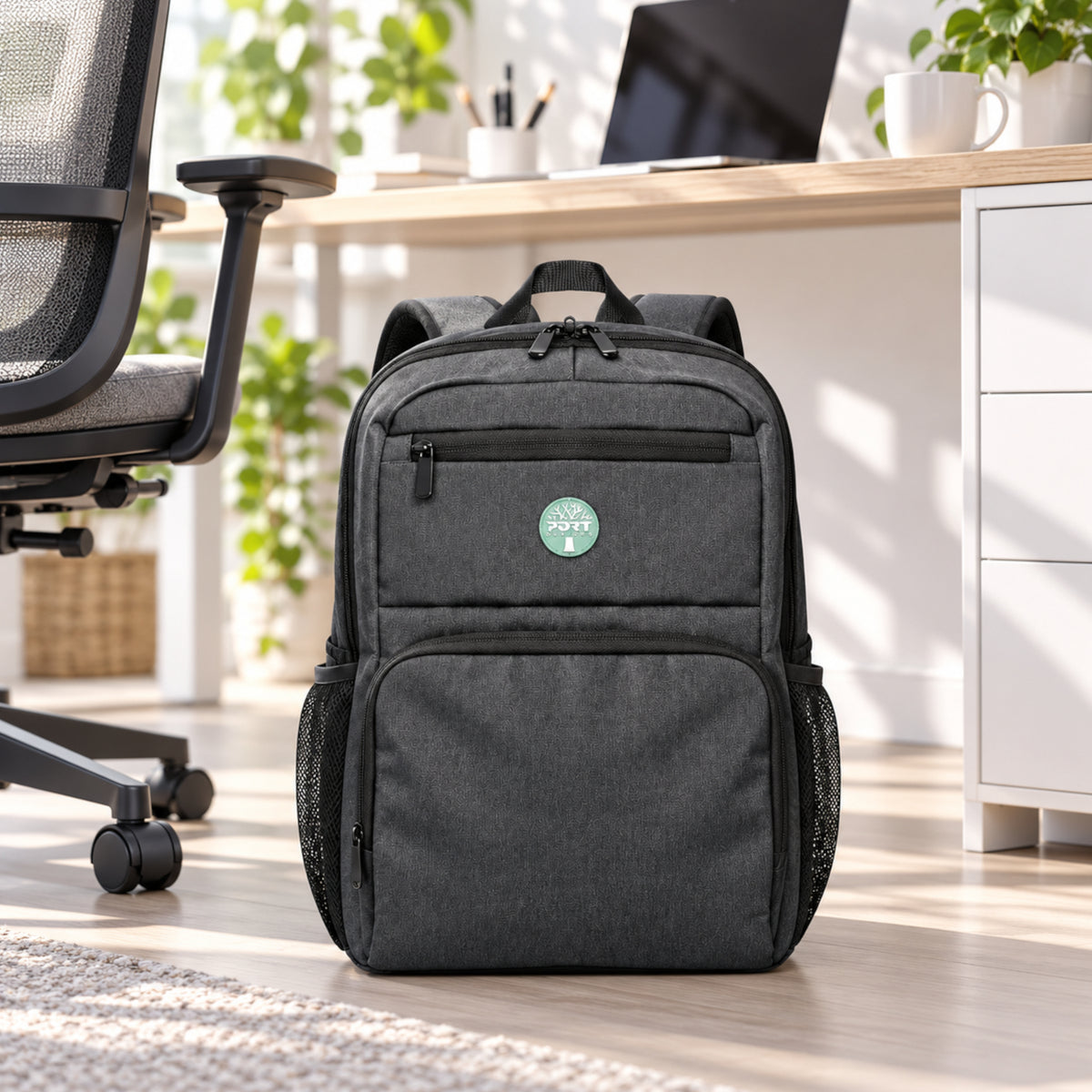 Port Designs Seattle 15.6" Backpack - Grey – image 4