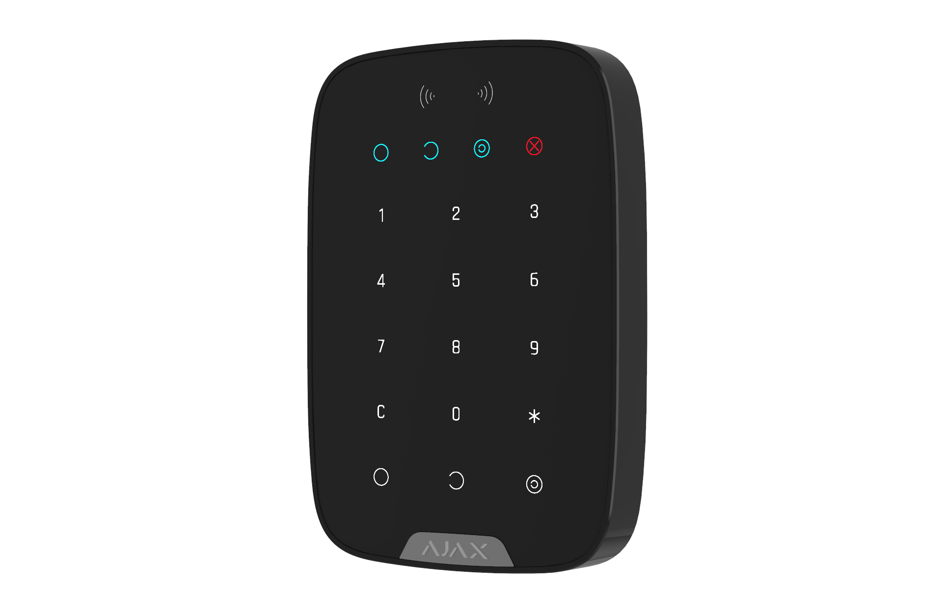 AJAX Security - Keypad Plus Jeweller, Wireless Black Indoor Keypad | AJAX-KP-PLUS-B - image 4