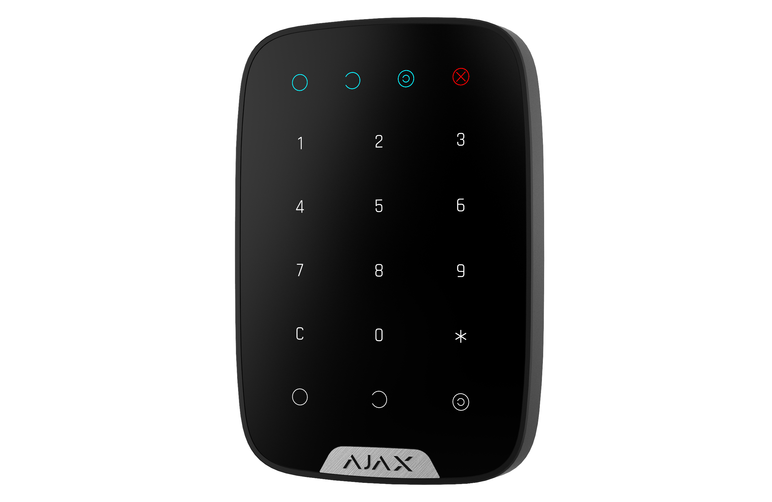 AJAX Security - Keypad Jeweller - Wireless Black Indoor Keypad | AJAX-KP-B - image 3