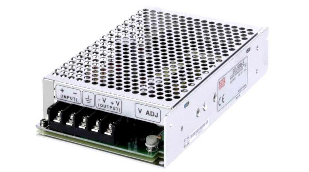 Mean Well - 50W Single Output DC-DC Converter- 24VDC