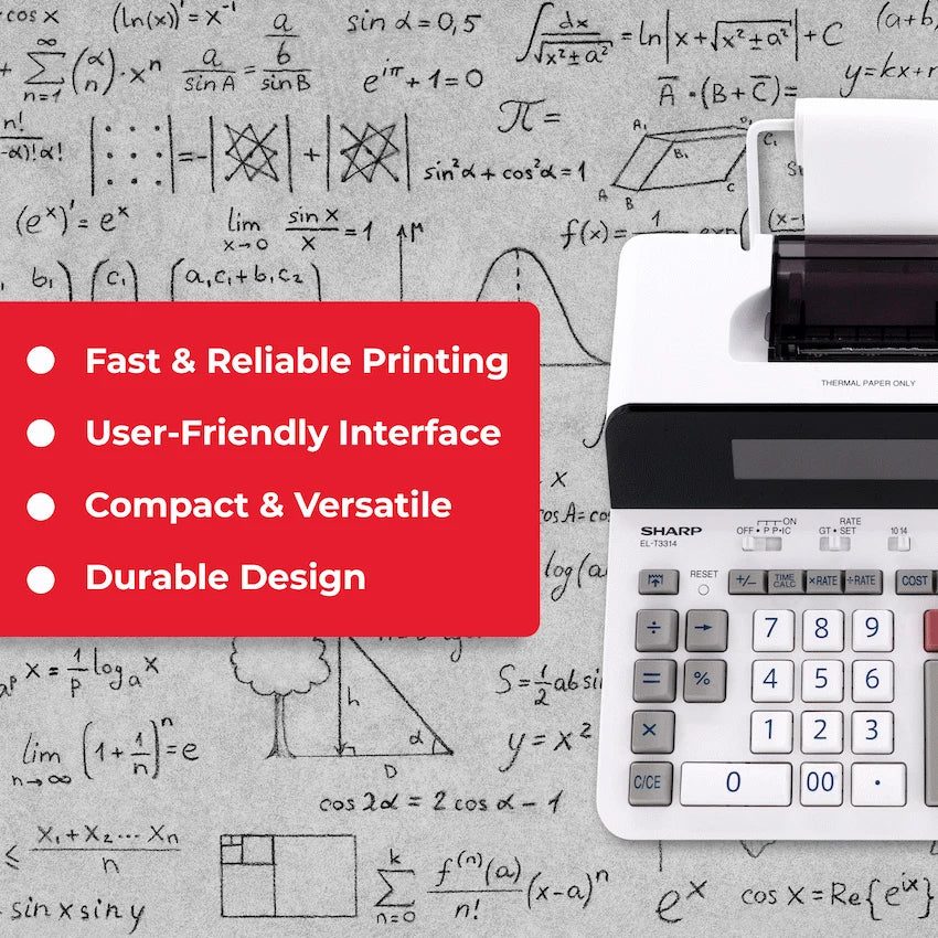 Sharp EL-T3314 Printing Calculator - image 11