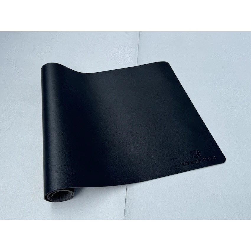 Everfurn Prime Faux Leather Desk Mat - Black - image 11