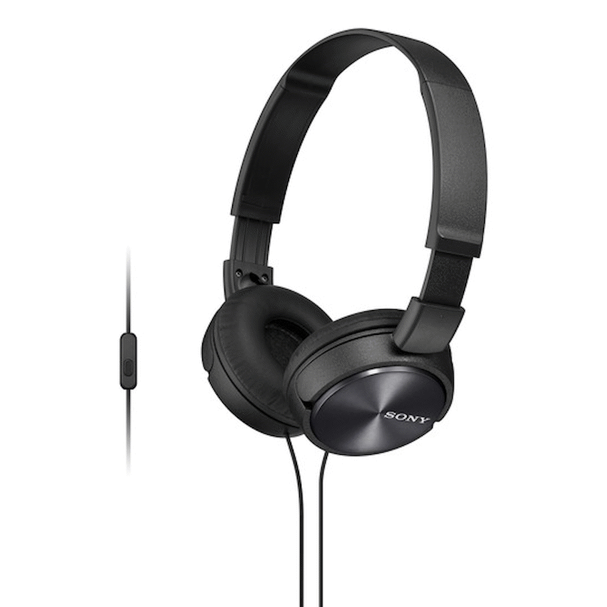 Sony MDR-ZX310AP (Black) Folding Aux Headphones with Mic - image 11
