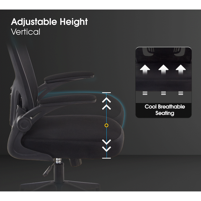 Everfurn Stagio Ergo High Back Office Chair - image 11