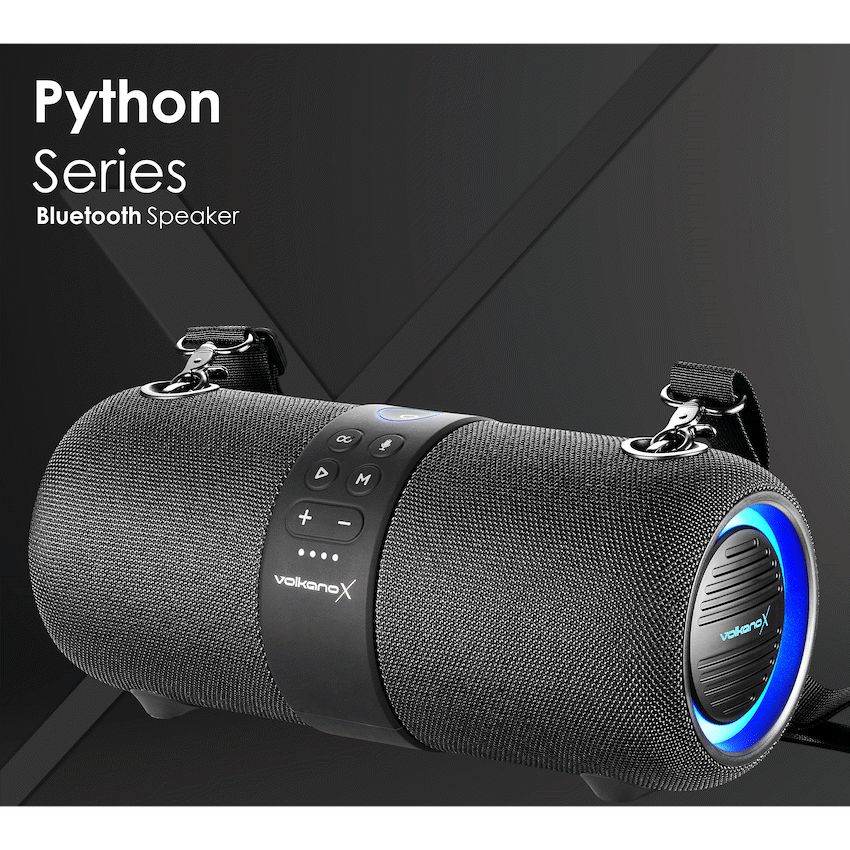 VolkanoX Python Series Bluetooth Speaker - Black - image 11
