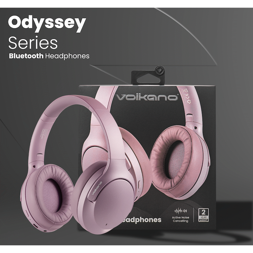 Volkano Odyssey ANC Bluetooth Wireless Headphone - Rose Gold - image 11