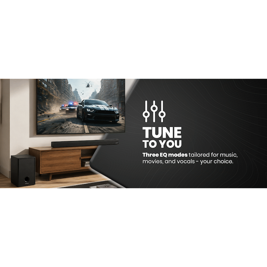 Volkano Turbulent Series 80w 2.1 Soundbar - image 11