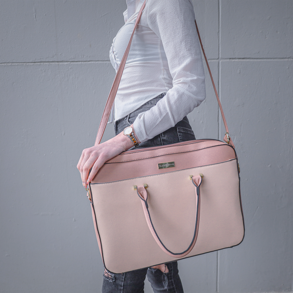 SupaNova Katrina 14.1' Ladies Laptop Bag - Pink