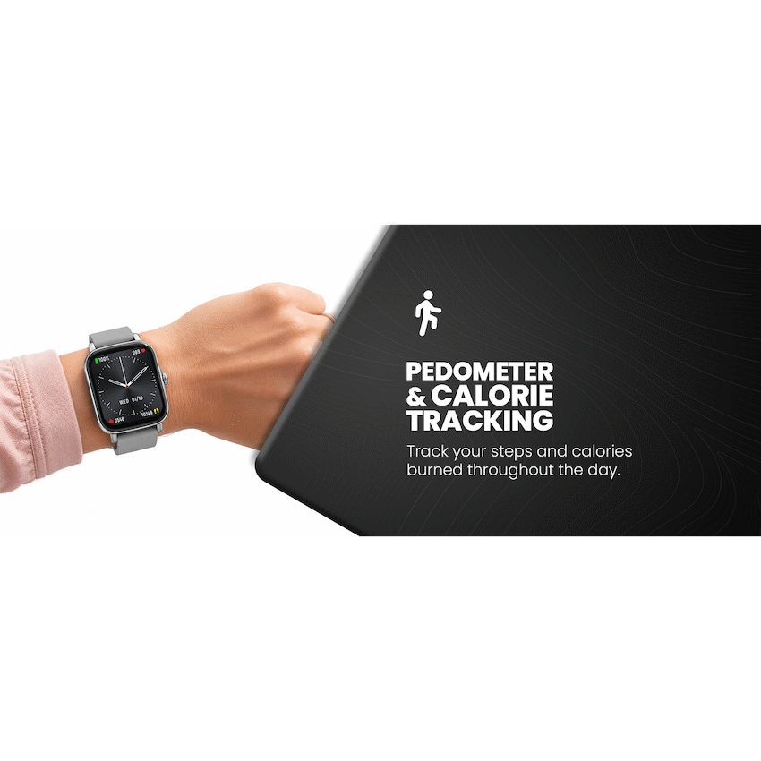 Volkano Active Tech Serene series Watch with heart rate monitor - Silver - image 11