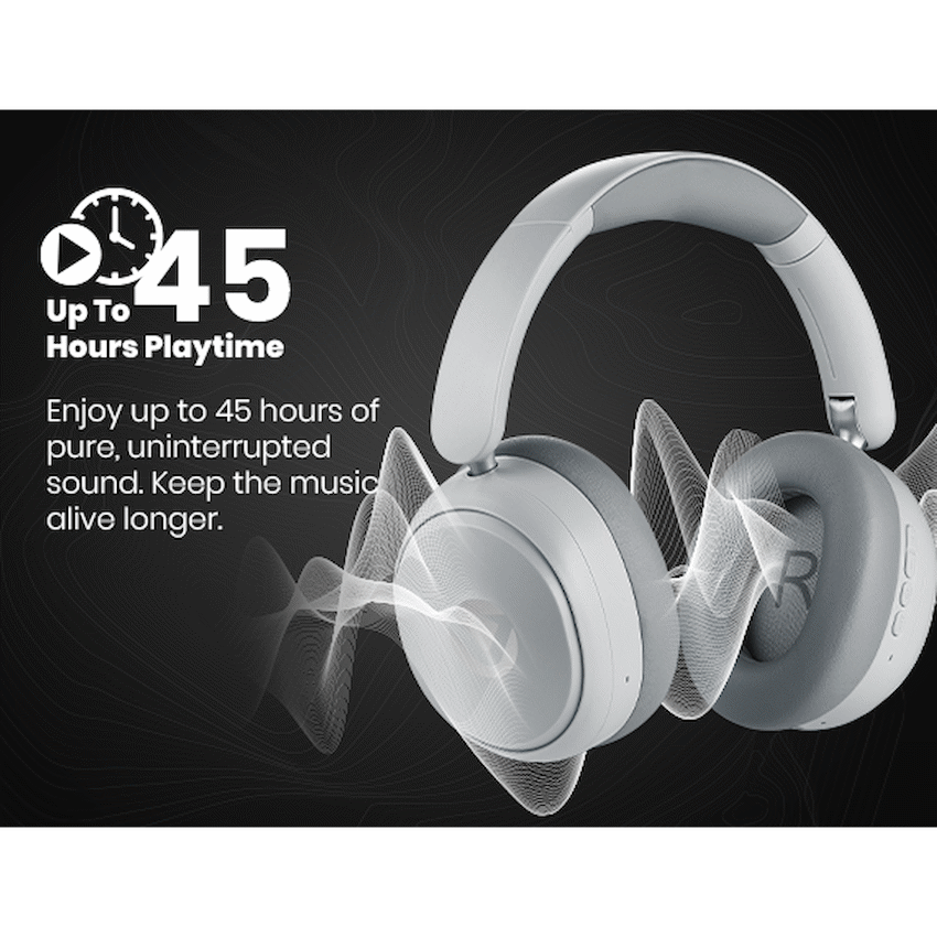 Volkano Lexi Bluetooth Headphone with ANC - Grey - image 11