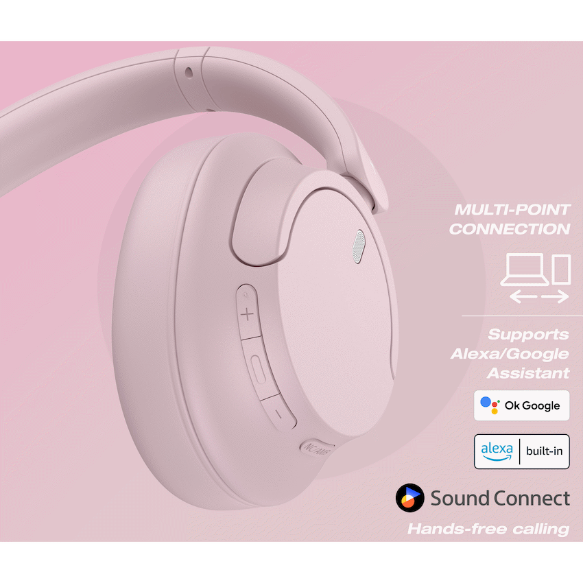 Sony WH-CH720 (Pink) Noise Cancelling Over-Ear Headphones - image 11